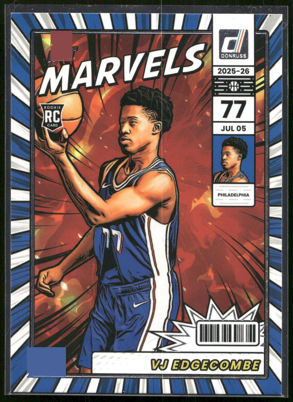 2025-26 Donruss #10 VJ Edgecombe Net Marvels