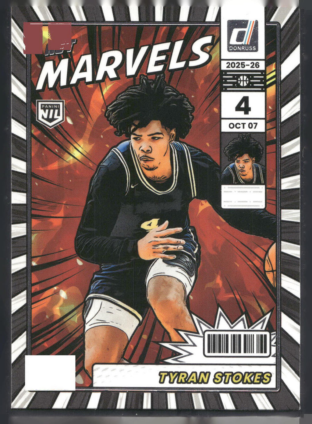 2025-26 Donruss #3 Tyran Stokes Net Marvels