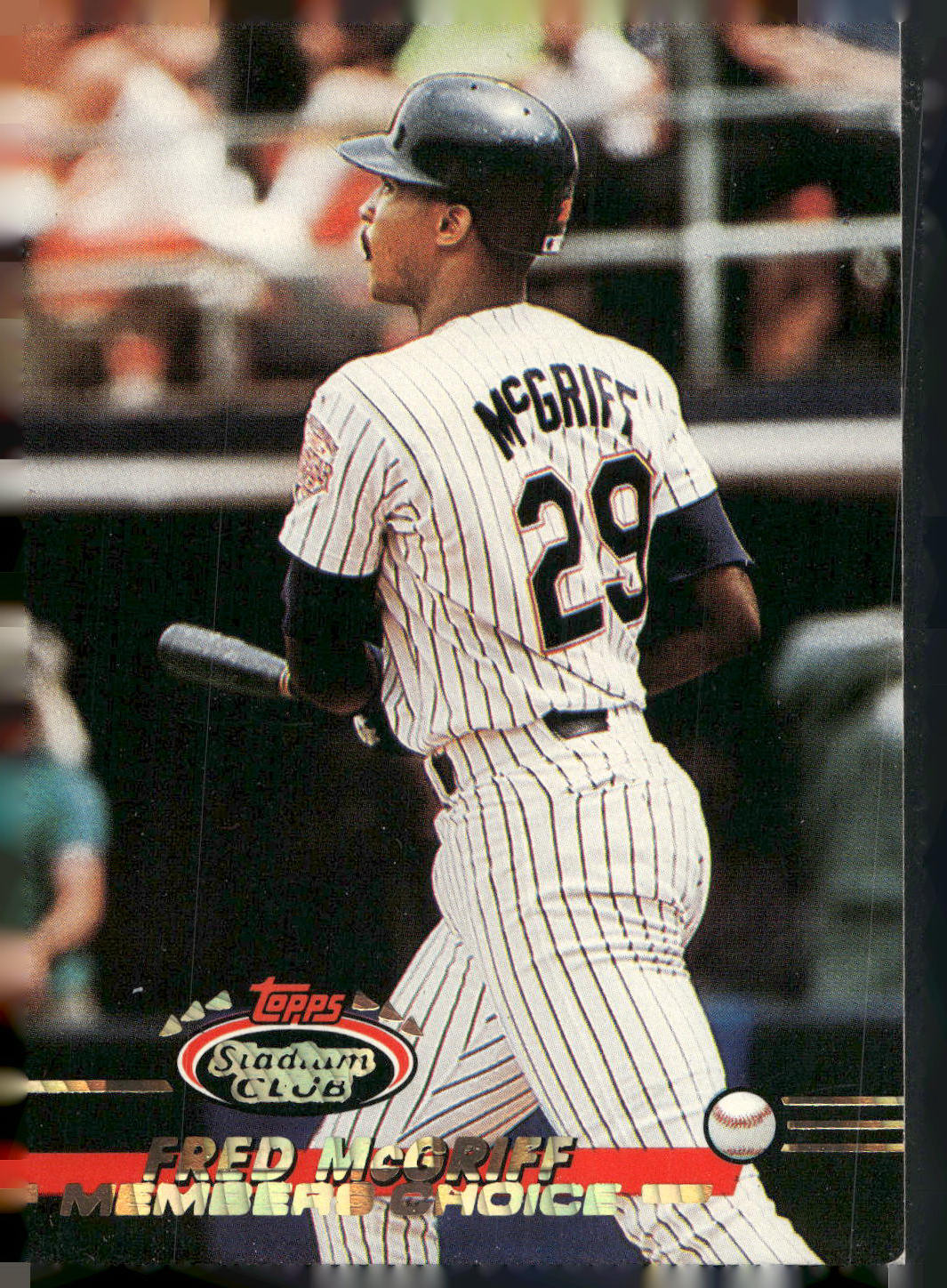 1993 Stadium Club #594 Fred McGriff