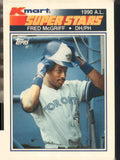1990 Topps Kmart Super Stars #31 Fred McGriff