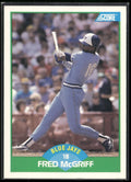 1989 Score #6 Fred McGriff