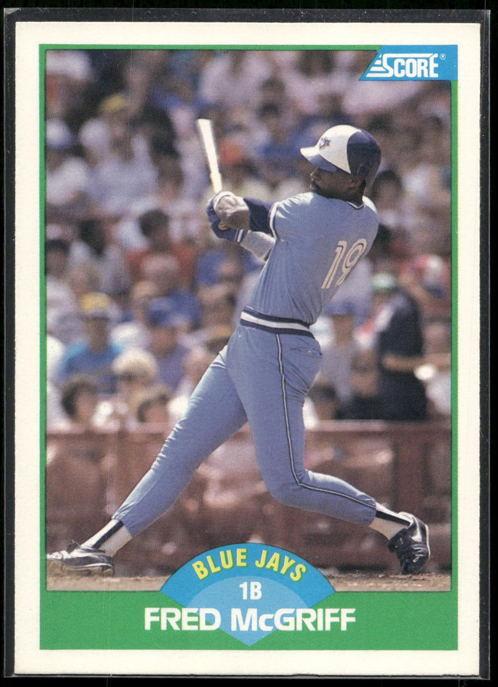 1989 Score #6 Fred McGriff