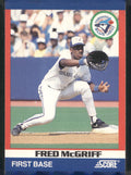 1991 Score 100 Superstars #71 Fred McGriff