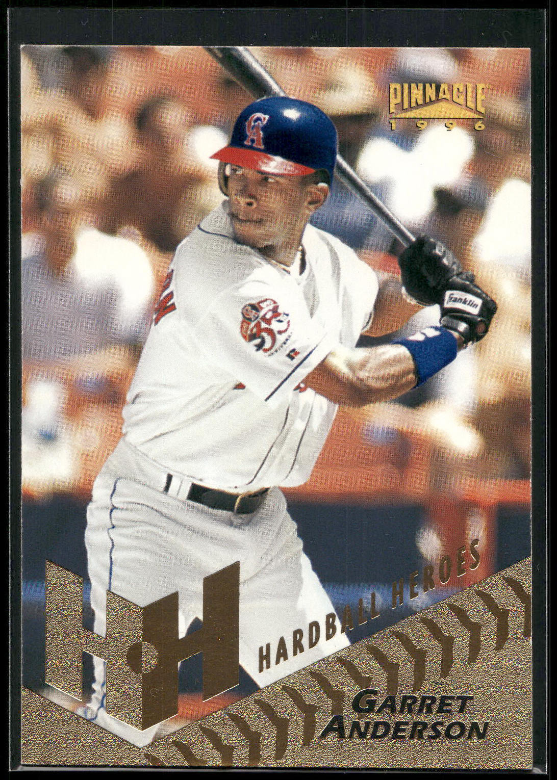 1996 Pinnacle #282 Garret Anderson
