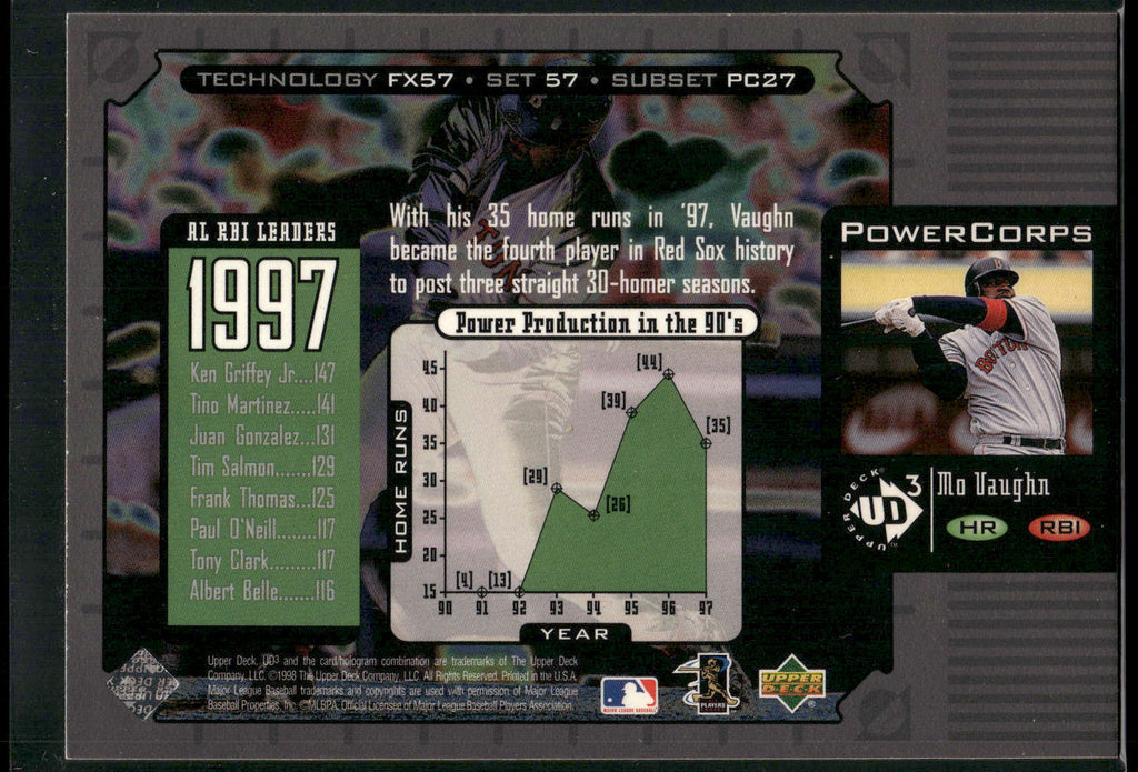 1998 Upper Deck UD3 #57 Mo Vaughn