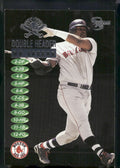 1998 SkyBox Dugout Axcess #12DH Mo Vaughn Double Header