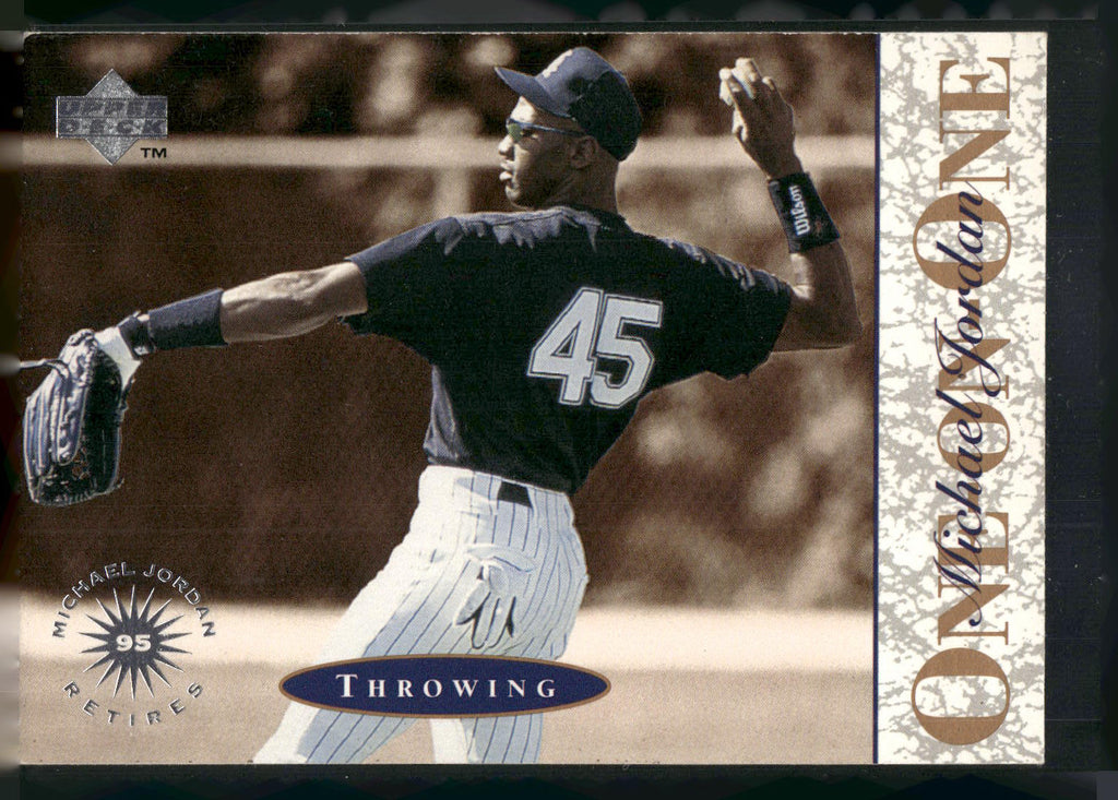 1995 Upper Deck Minor League #1 Michael Jordan Michael Jordan One On One