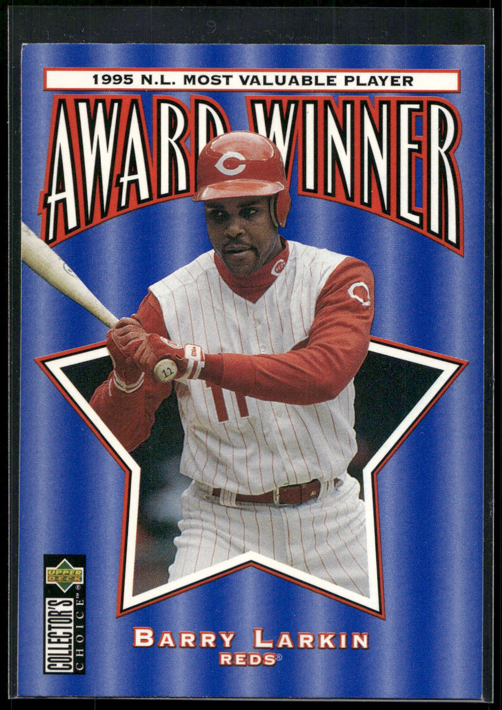 1996 Collector's Choice #707 Barry Larkin