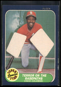 1986 Fleer #637 Terror on the Basepaths (Vince Coleman)