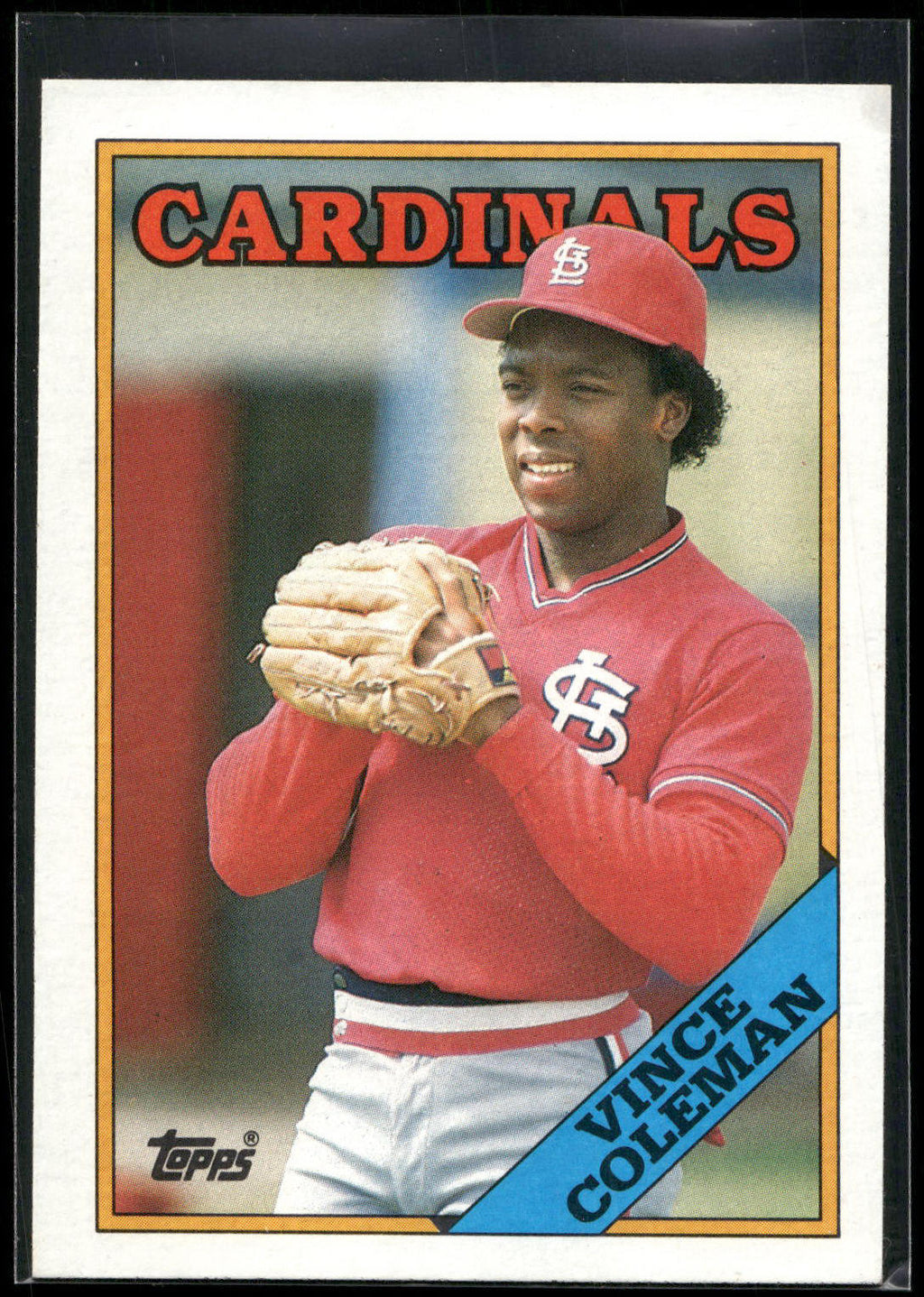 1988 Topps #260 Vince Coleman