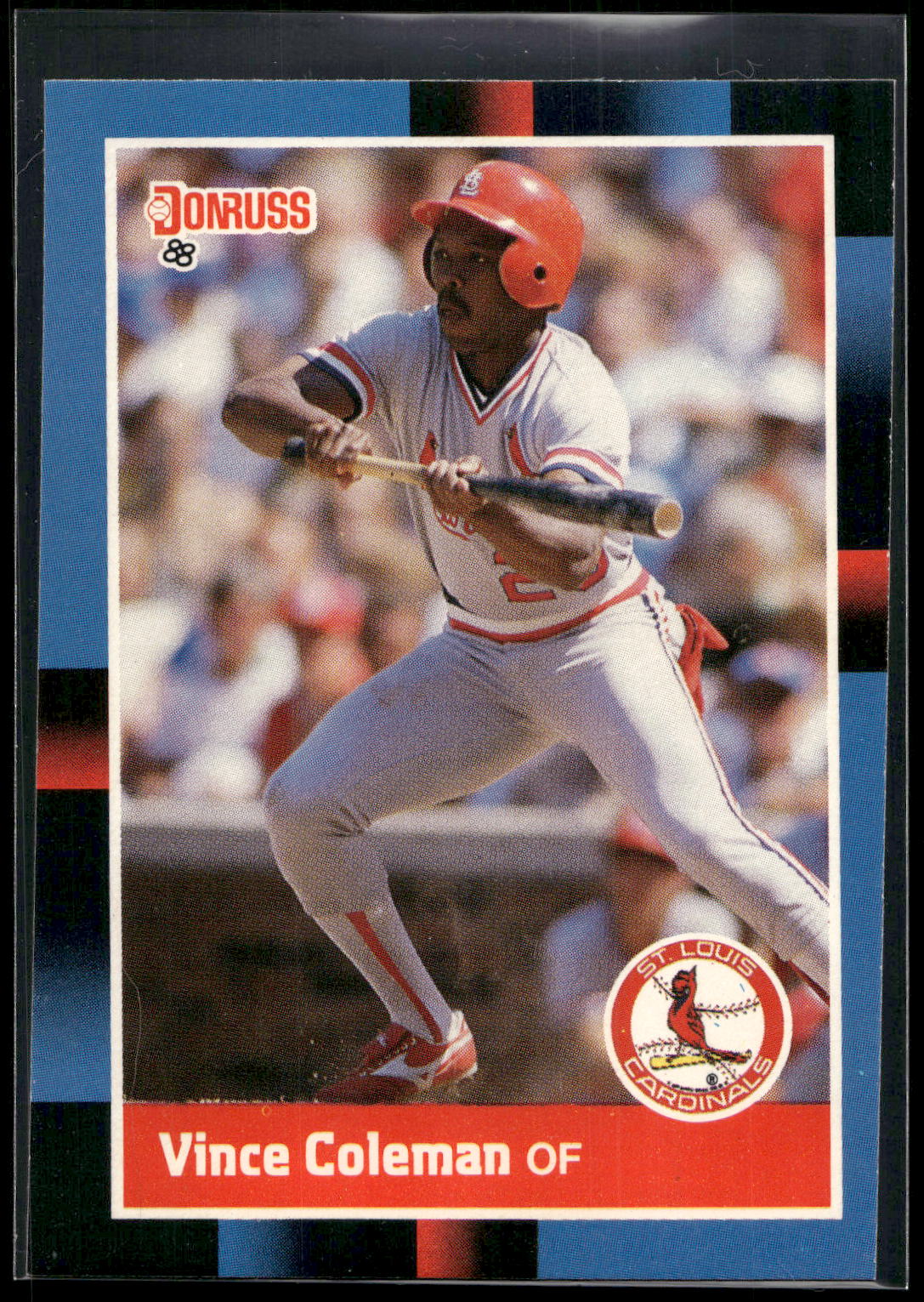 1988 Donruss #293b Vince Coleman