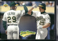 1993 Upper Deck #49 Ruben Sierra / Mark McGwire Gold Hologram