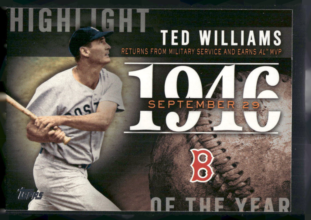 2015 Topps #H-6 Ted Williams Highlight of the Year