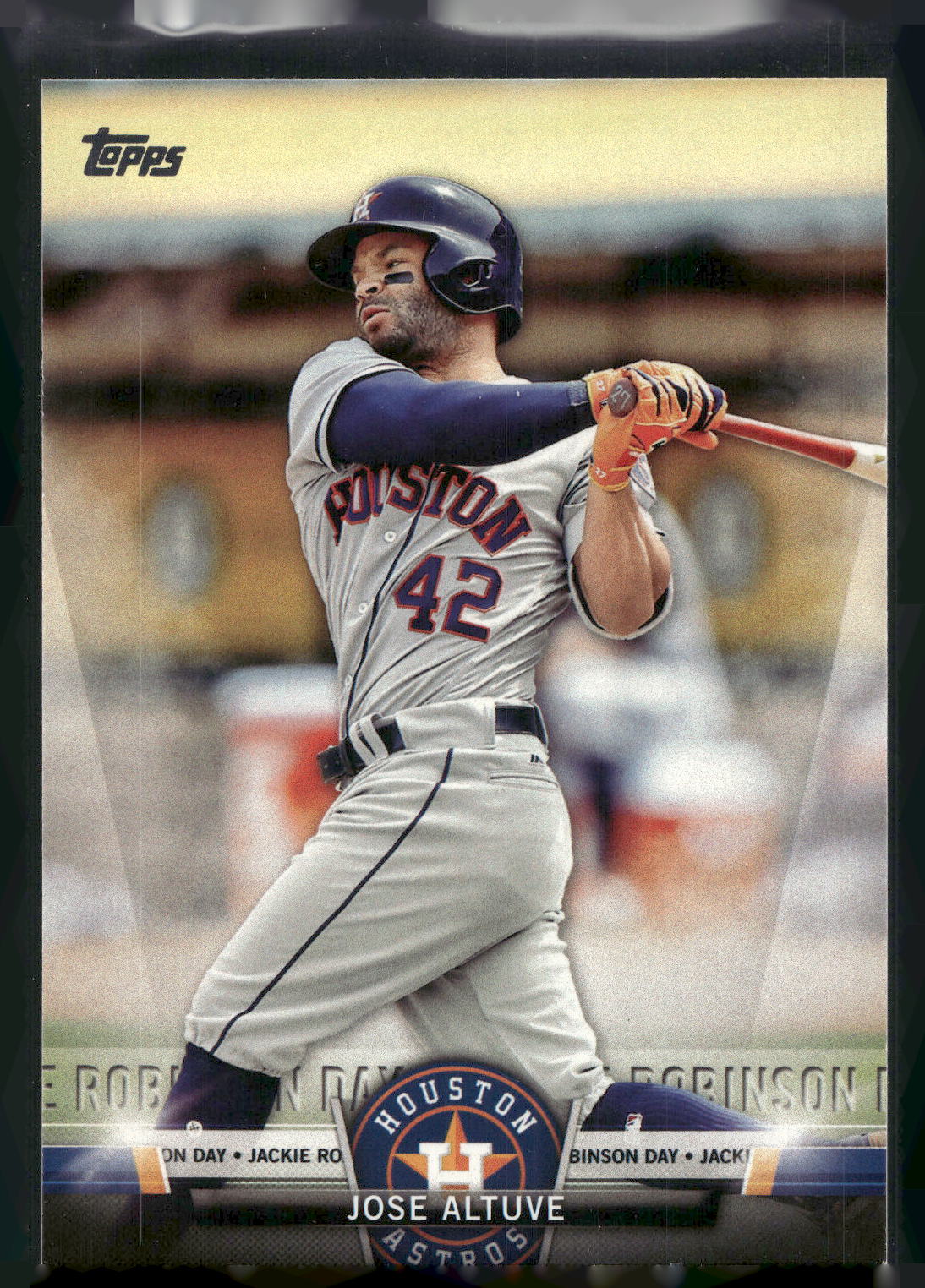 2018 Topps #TS-7 Jose Altuve Topps Salute (Series One)