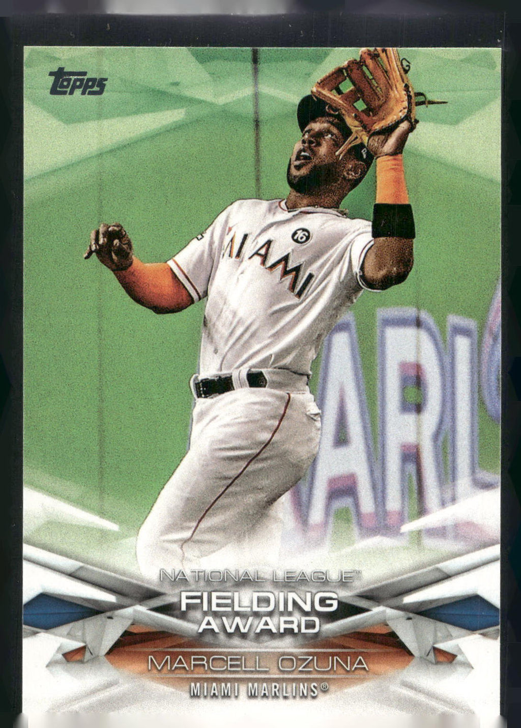 2018 Topps #MLBA-25 Marcell Ozuna MLB Awards