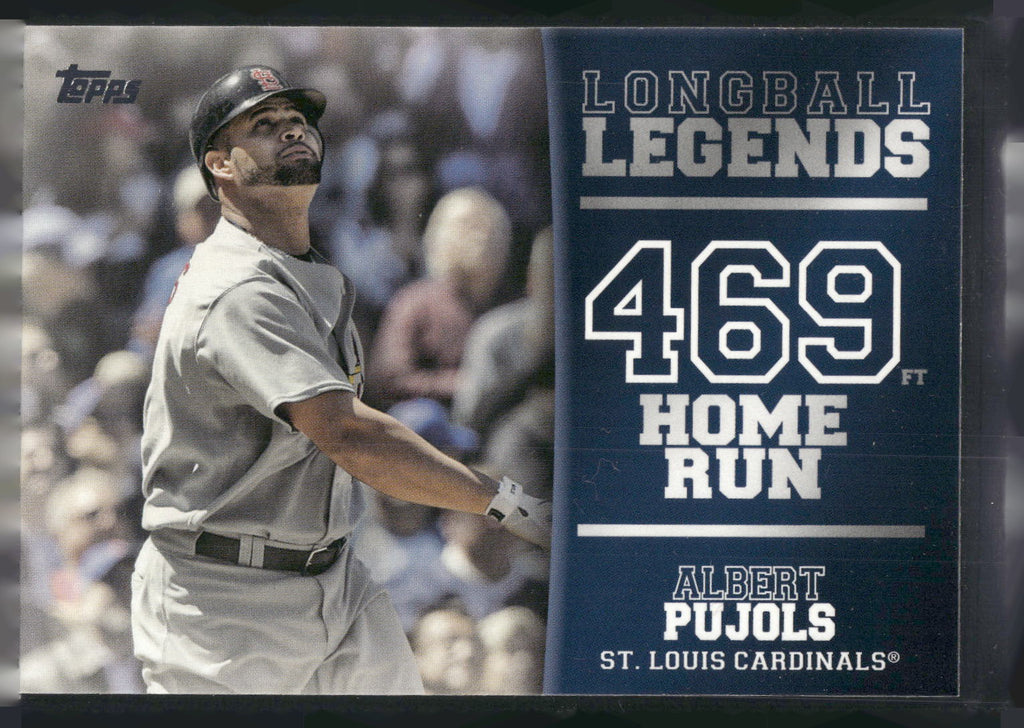 2018 Topps #LL-42 Albert Pujols Longball Legends