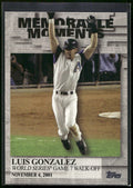 2017 Topps #MM-21 Luis Gonzalez Memorable Moments