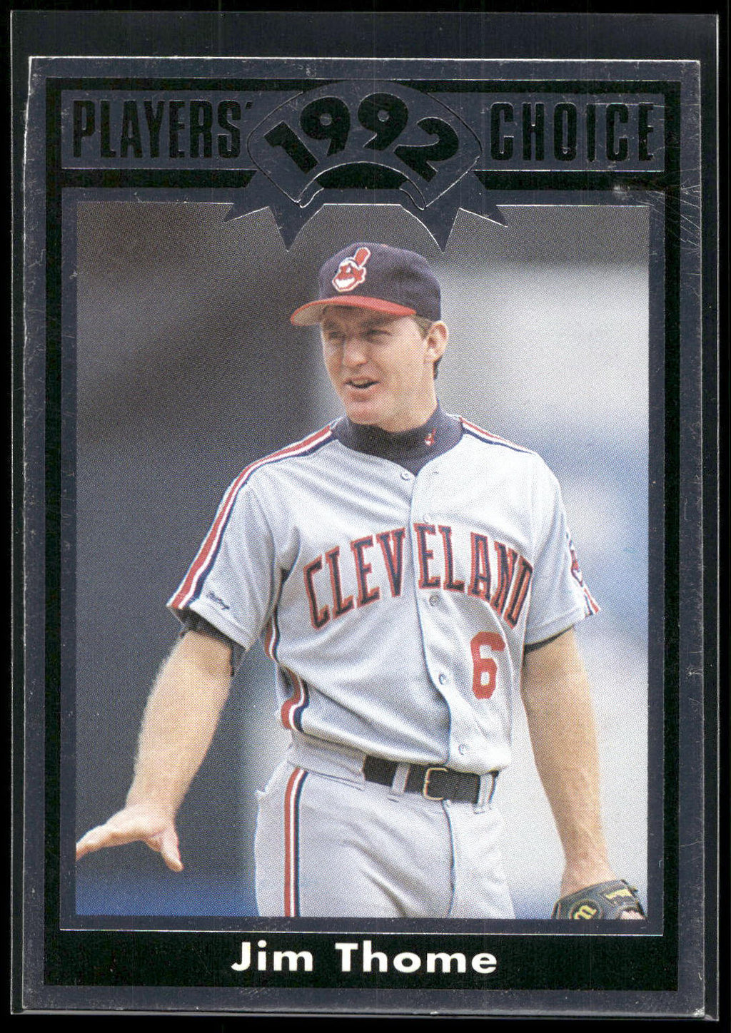 1992 Cartwrights Players Choice Silver #18 Jim Thome