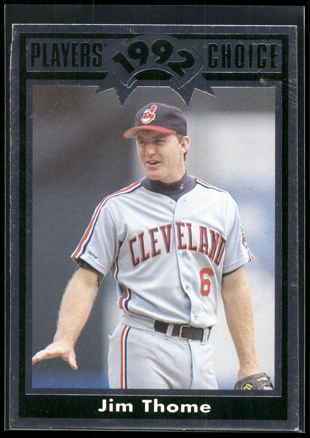 1992 Cartwrights Players Choice Silver #18 Jim Thome