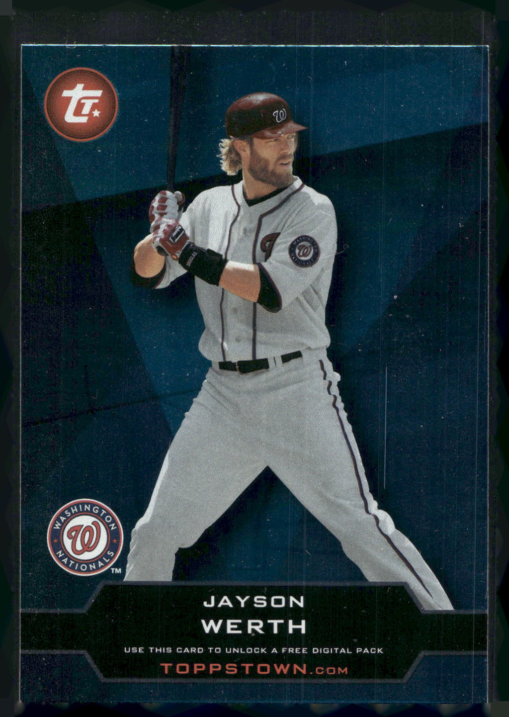2011 Topps #TT2-49 Jayson Werth Topps Town (Series 2)
