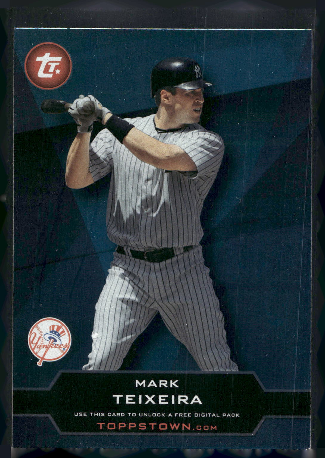 2011 Topps #TT2-27 Mark Teixeira Topps Town (Series 2)