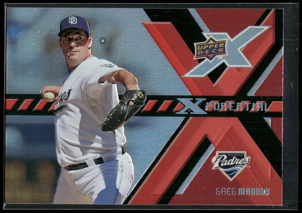 2008 Upper Deck X #X-GM Greg Maddux Xponential