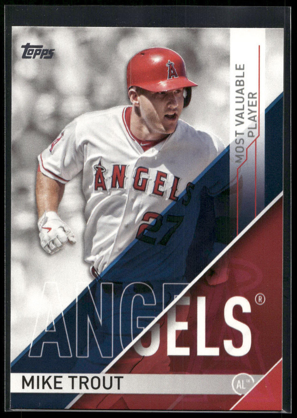2017 Topps #MVP-1 Mike Trout MLB Awards
