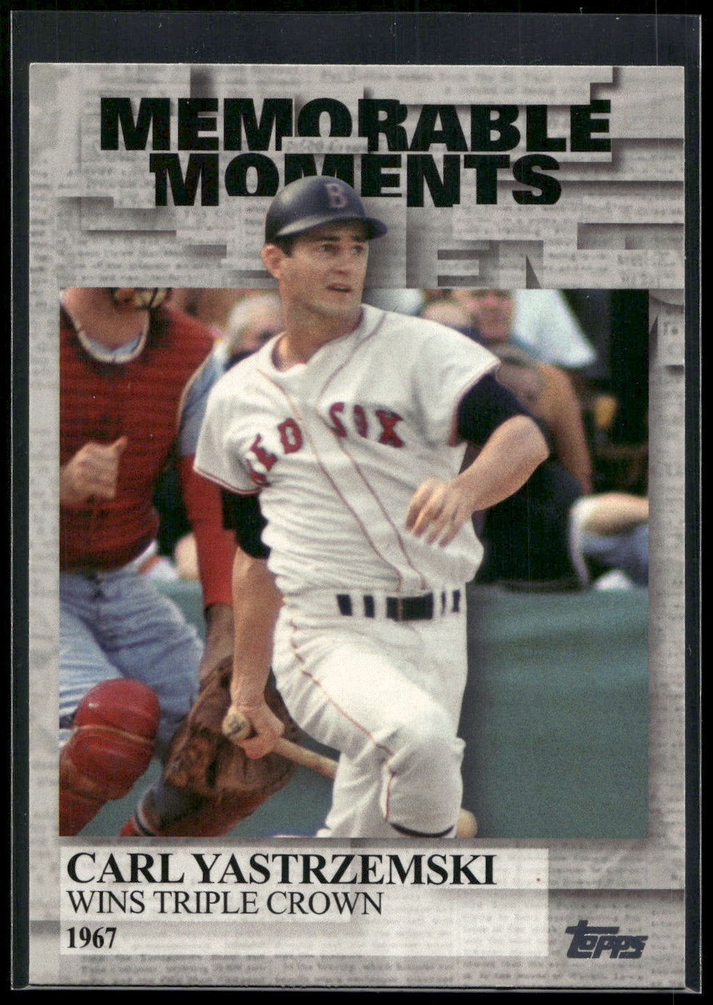 2017 Topps #MM-29 Carl Yastrzemski Memorable Moments