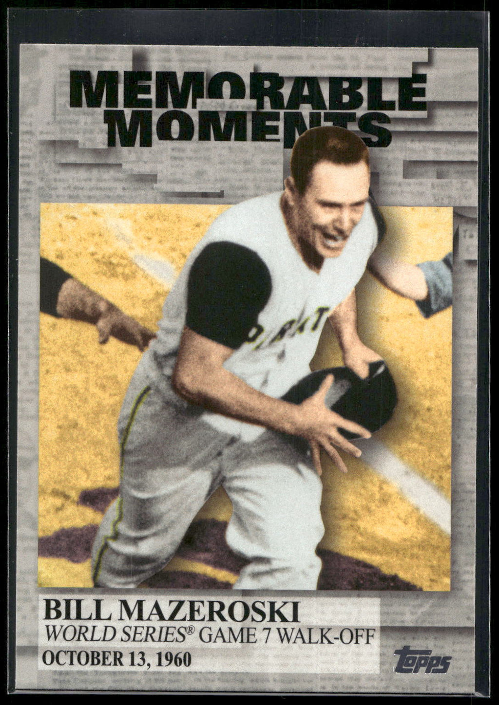 2017 Topps #MM-16 Bill Mazeroski Memorable Moments