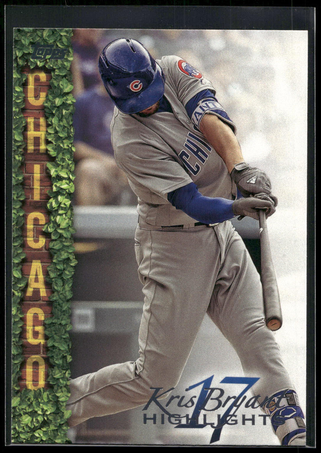 2018 Topps #KB-18 Kris Bryant Kris Bryant Highlights Blue