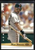 1993 Upper Deck #HR21 Matt Williams Home Run Heroes