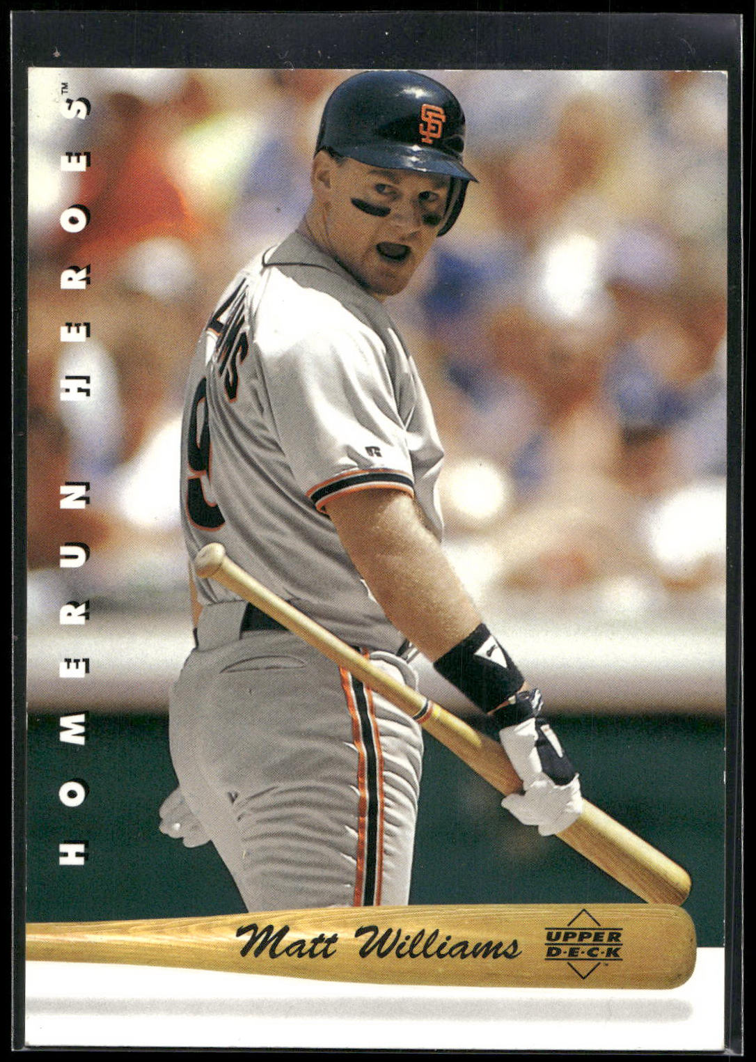 1993 Upper Deck #HR21 Matt Williams Home Run Heroes