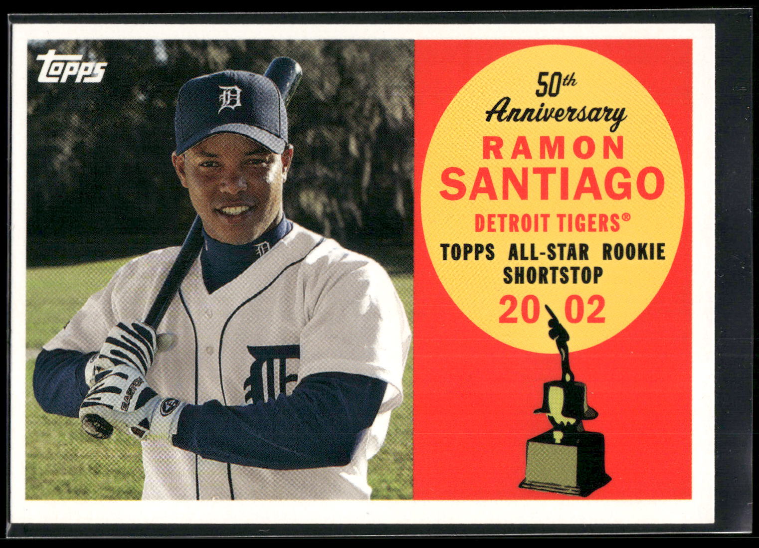 2008 Topps #AR95 Ramon Santiago All-Rookie Team 50th Anniversary