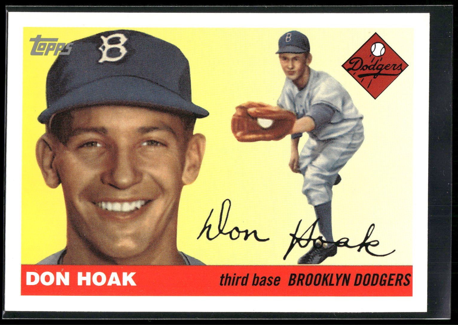 2005 Topps #DB-DH Don Hoak Dem Bums