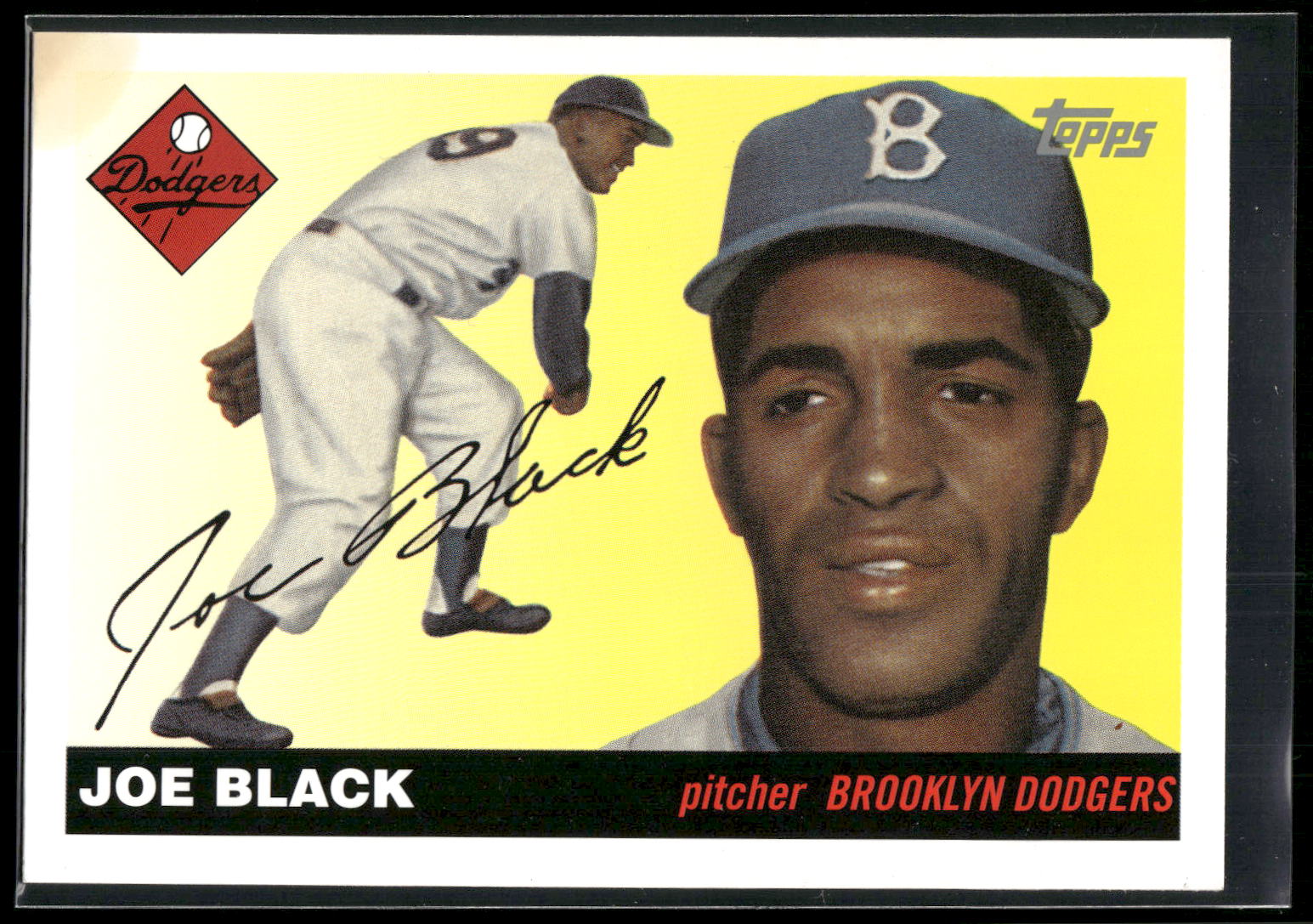 2005 Topps #DB-JB Joe Black Dem Bums