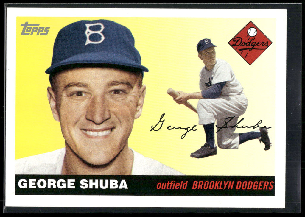 2005 Topps #DBA-GS George Shuba Dem Bums Autographs