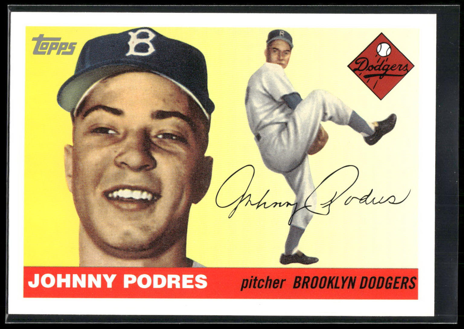 2005 Topps #DB-JP Johnny Podres Dem Bums