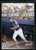 2018 Topps Opening Day #BOD-KB Kris Bryant Before Opening Day