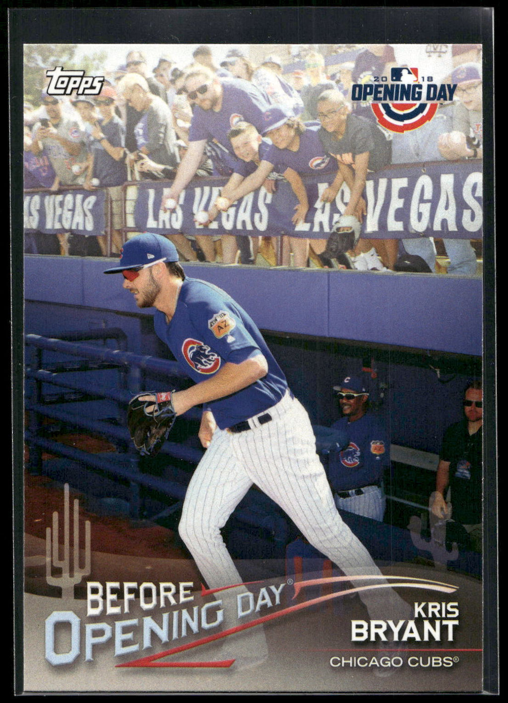 2018 Topps Opening Day #BOD-KB Kris Bryant Before Opening Day