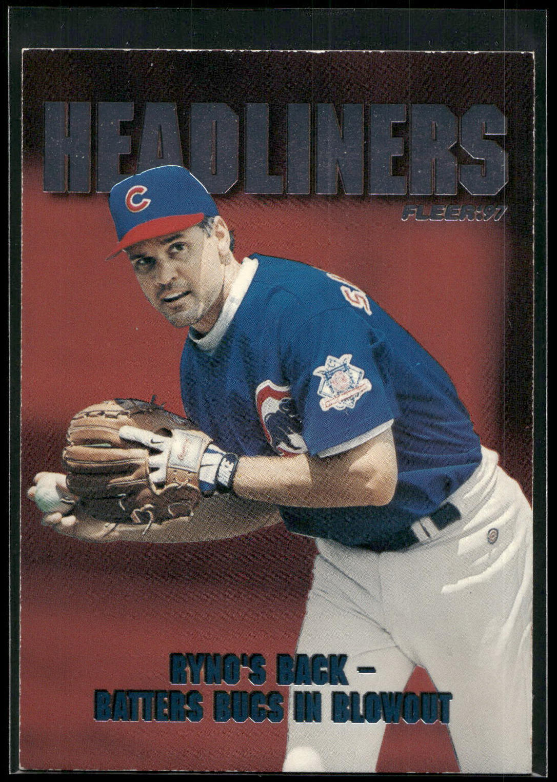 1997 Fleer #18 Ryne Sandberg Headliners