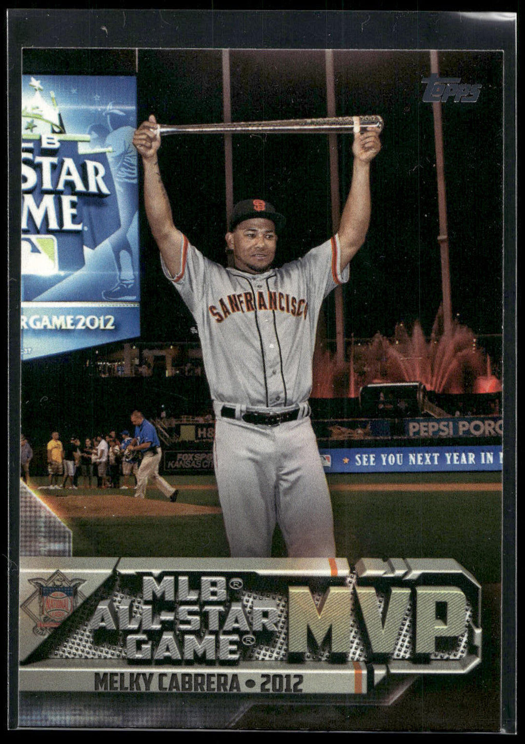 2017 Topps #ASM-22 Melky Cabrera All-Star Game MVP