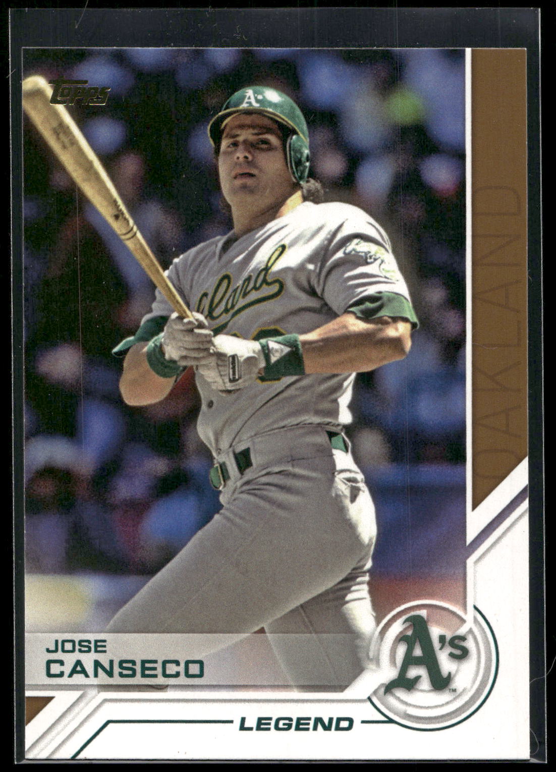 2017 Topps #S-113 Jose Canseco Salute