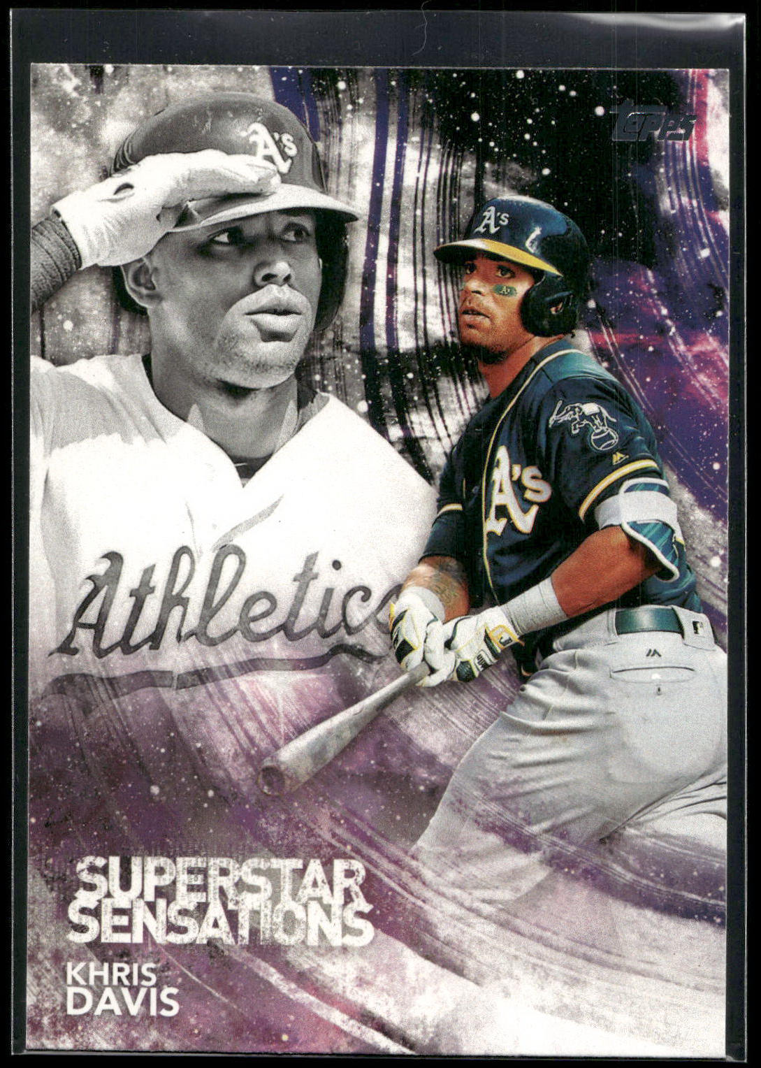 2018 Topps #SSS-28 Khris Davis Superstar Sensations