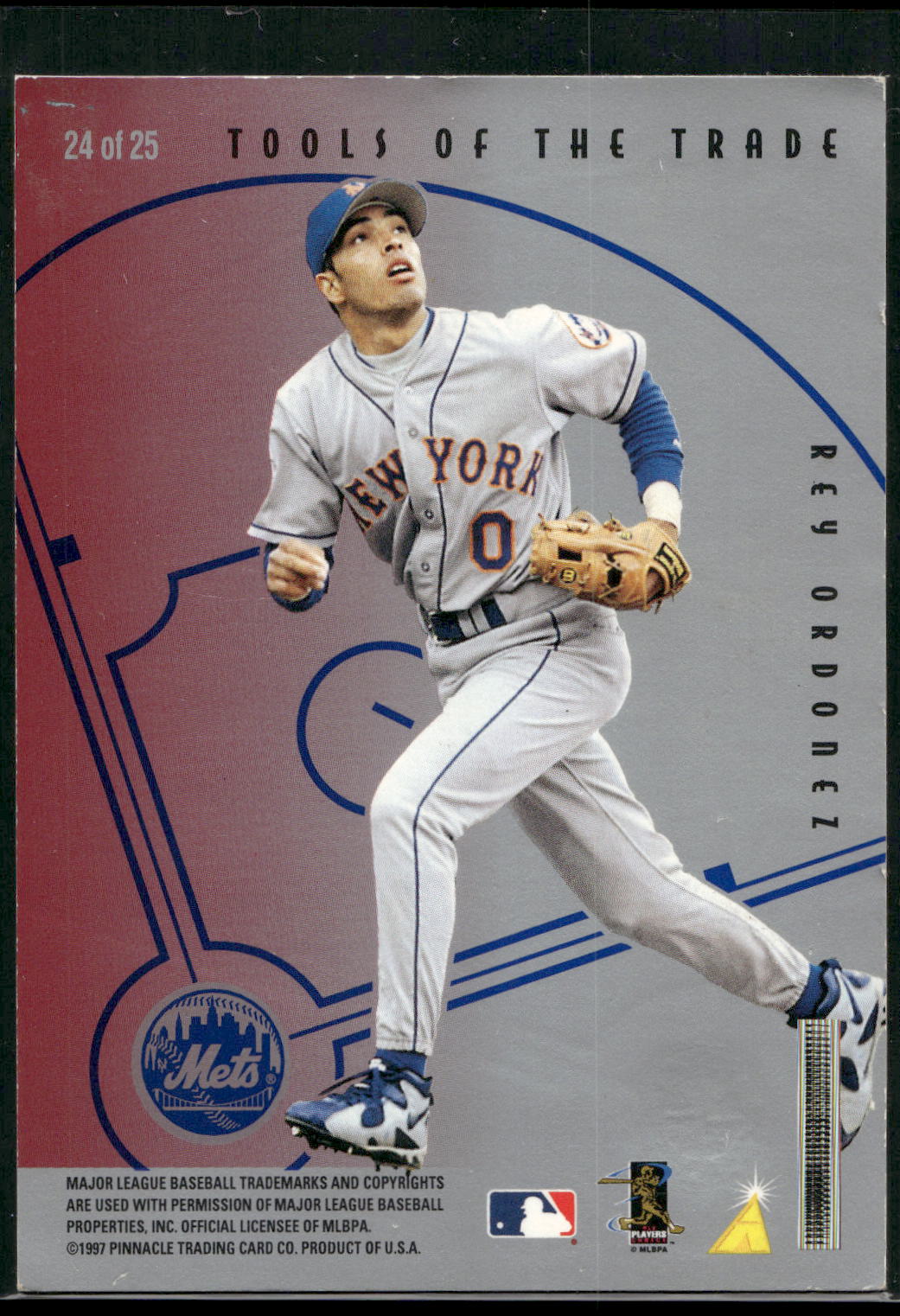 1997 Select #24 Alex Rodriguez / Rey Ordonez Tools of the Trade