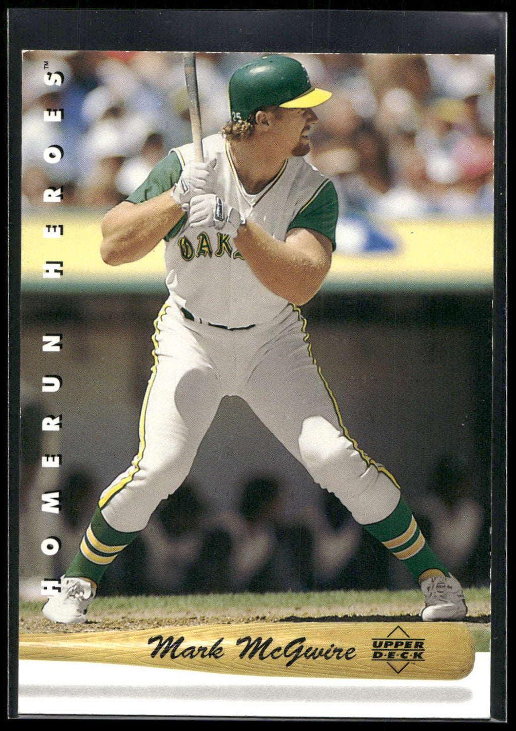 1993 Upper Deck #HR2 Mark McGwire Home Run Heroes