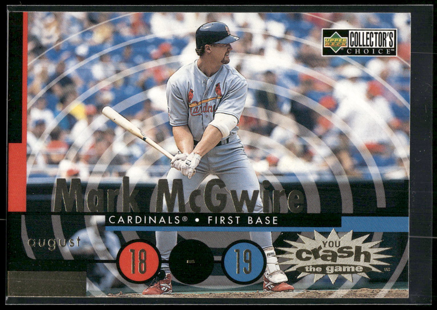 1998 Collector's Choice #CG10a Mark McGwire You Crash the Game
