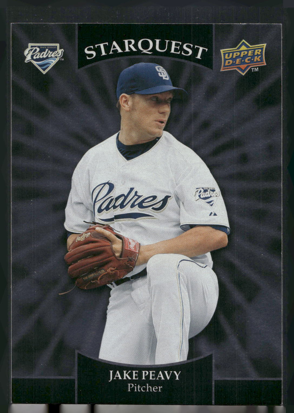 2009 Upper Deck #SQ-14 Jake Peavy StarQuest Silver Common