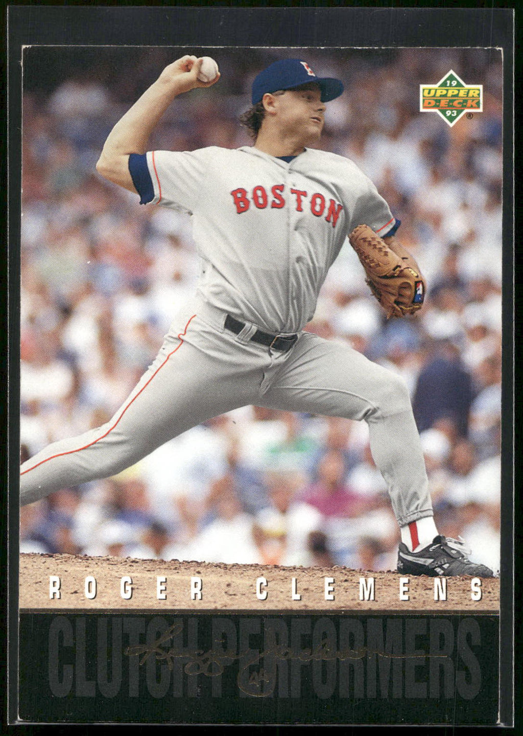 1993 Upper Deck #R7 Roger Clemens Reggie Jackson's Clutch Performers