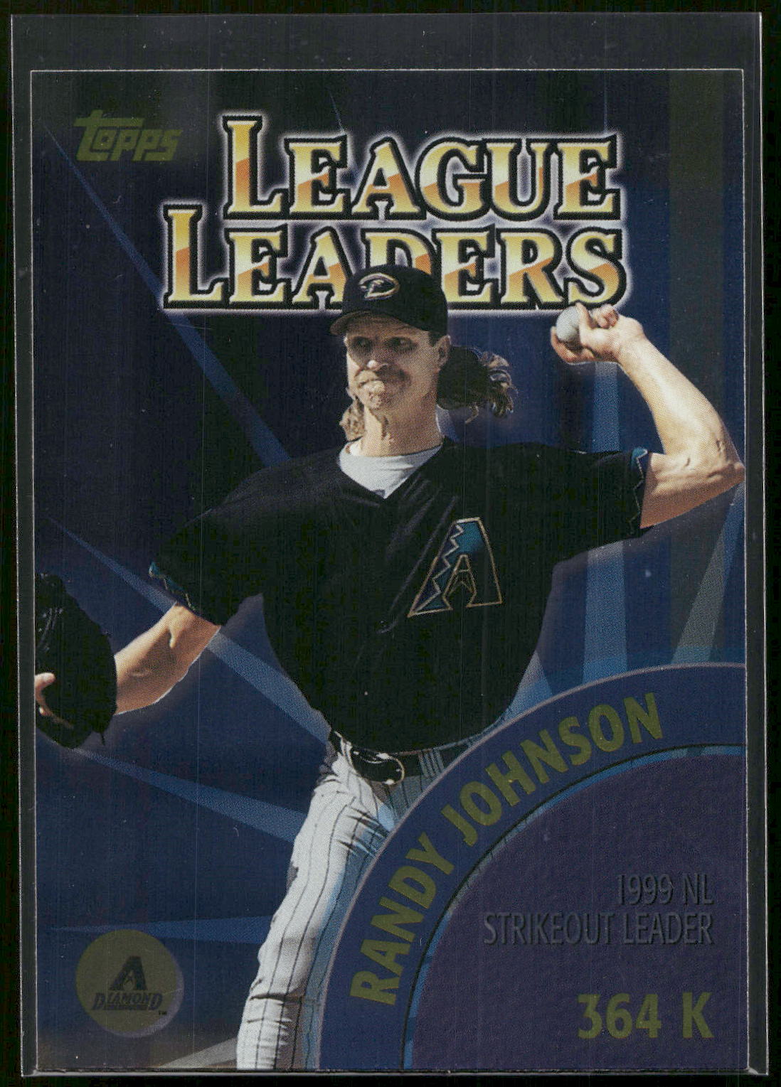 2000 Topps #465 Randy Johnson / Pedro Martinez