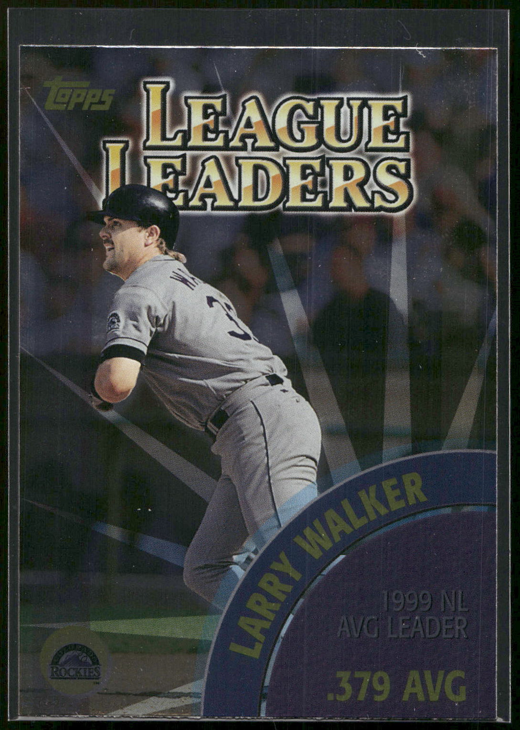 2000 Topps #461 Larry Walker / Nomar Garciaparra